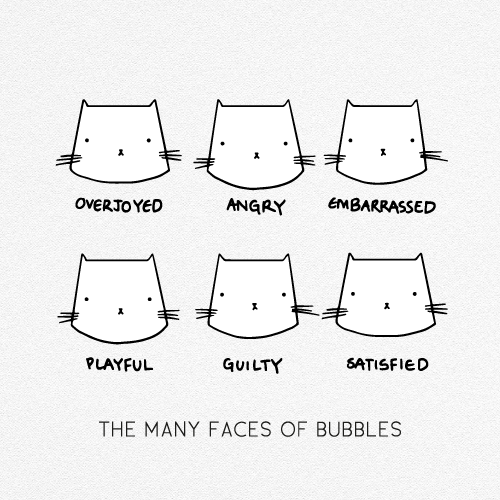 THE MANY FACES OF BUBBLES